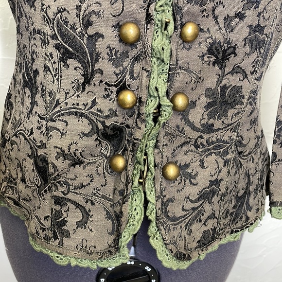 Lucy Paris Brocade Jacket NWT - Picture 3 of 11